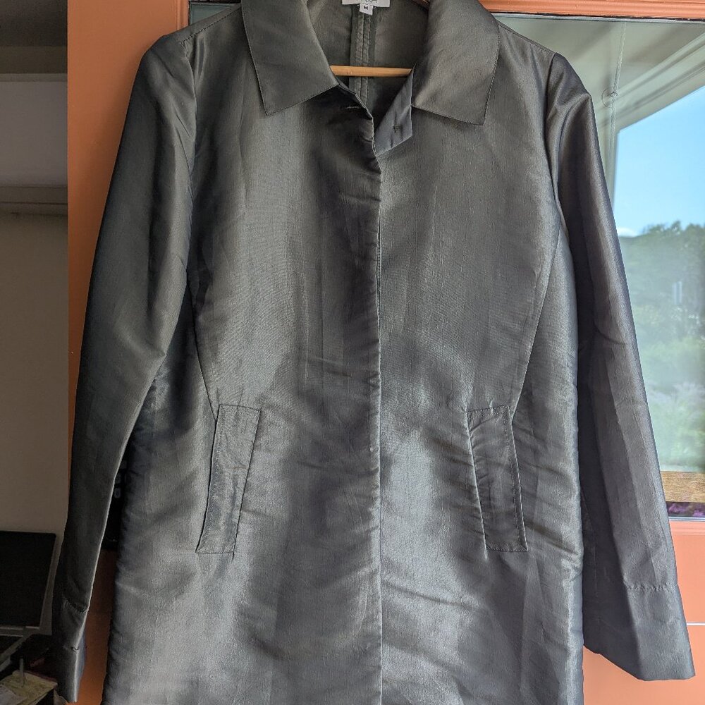 Olive Green Evening Coat